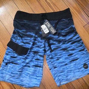 Matix Blue Stretch Board Shorts